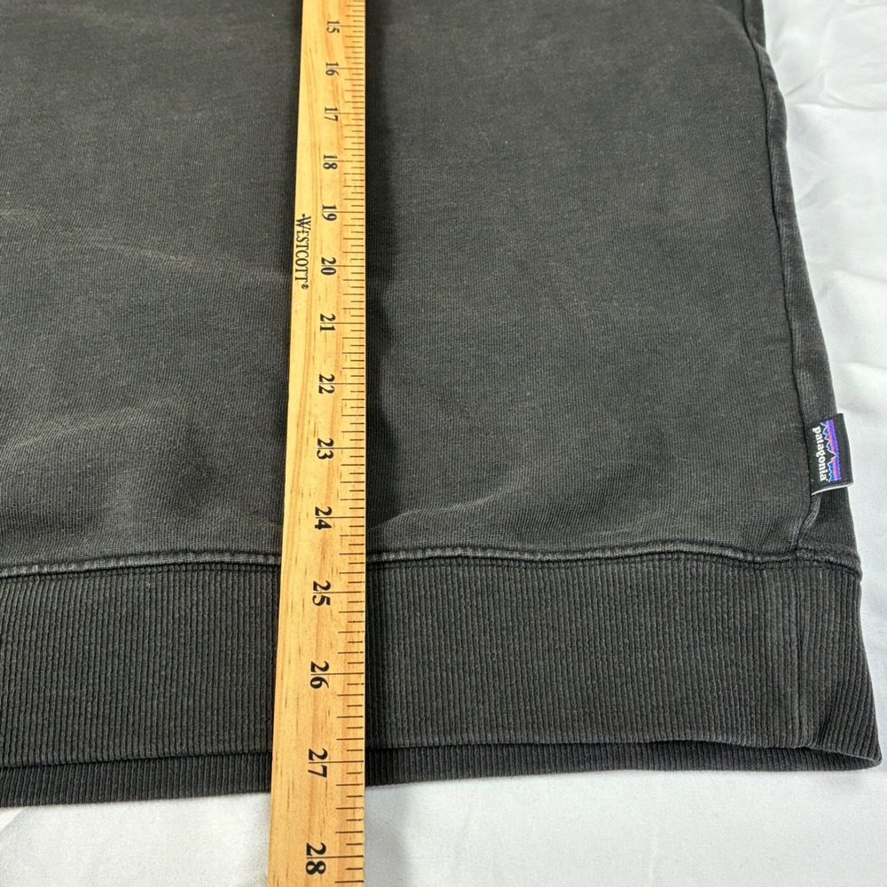 Patagonia '73 Skyline Organic Crew Sweatshirt Mens Large Black Crewneck Graphic - Picture 3 of 14